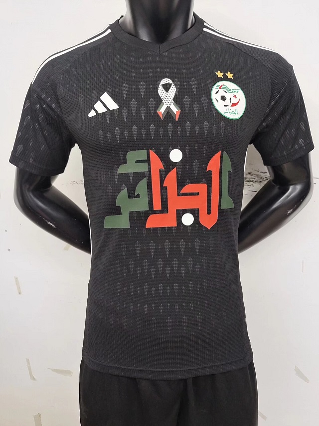 AAA Quality Algeria 23/24 Special Black/Green/Red Jersey(Player)